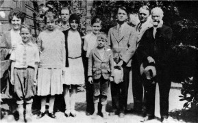 1929, With Swedish relatives at Oakland, California