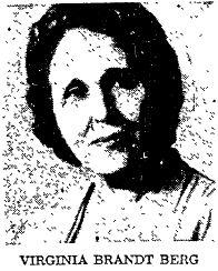 Virginia Brandt Berg